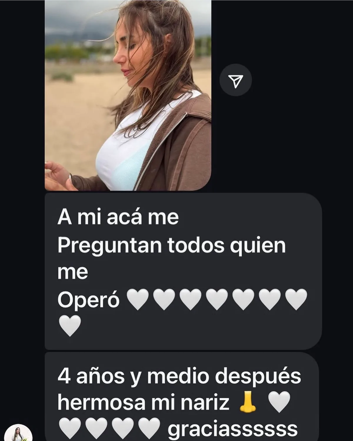 Testimonio de paciente en Instagram (3)